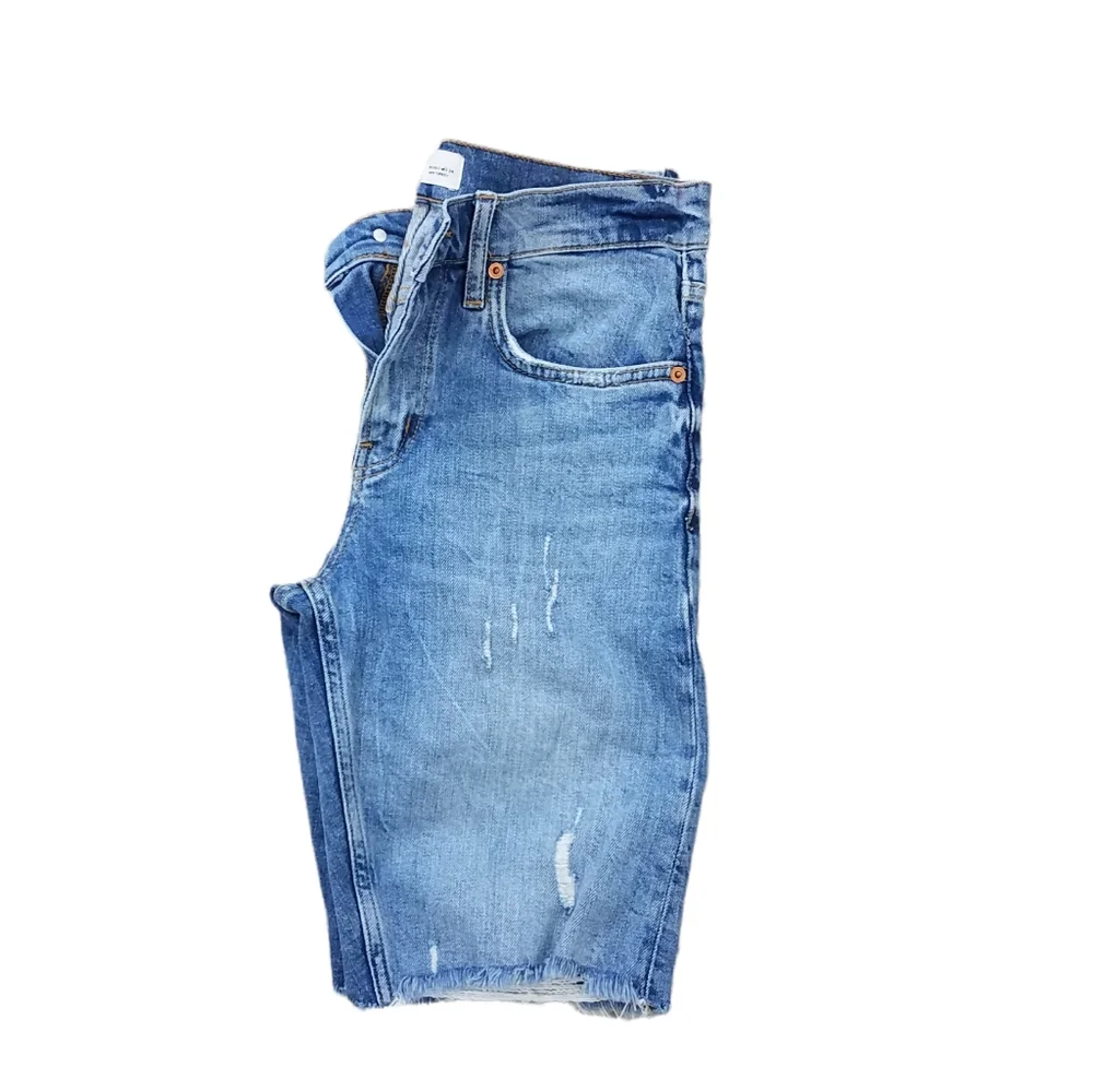 Zara Denim Long Shorts/Jorts